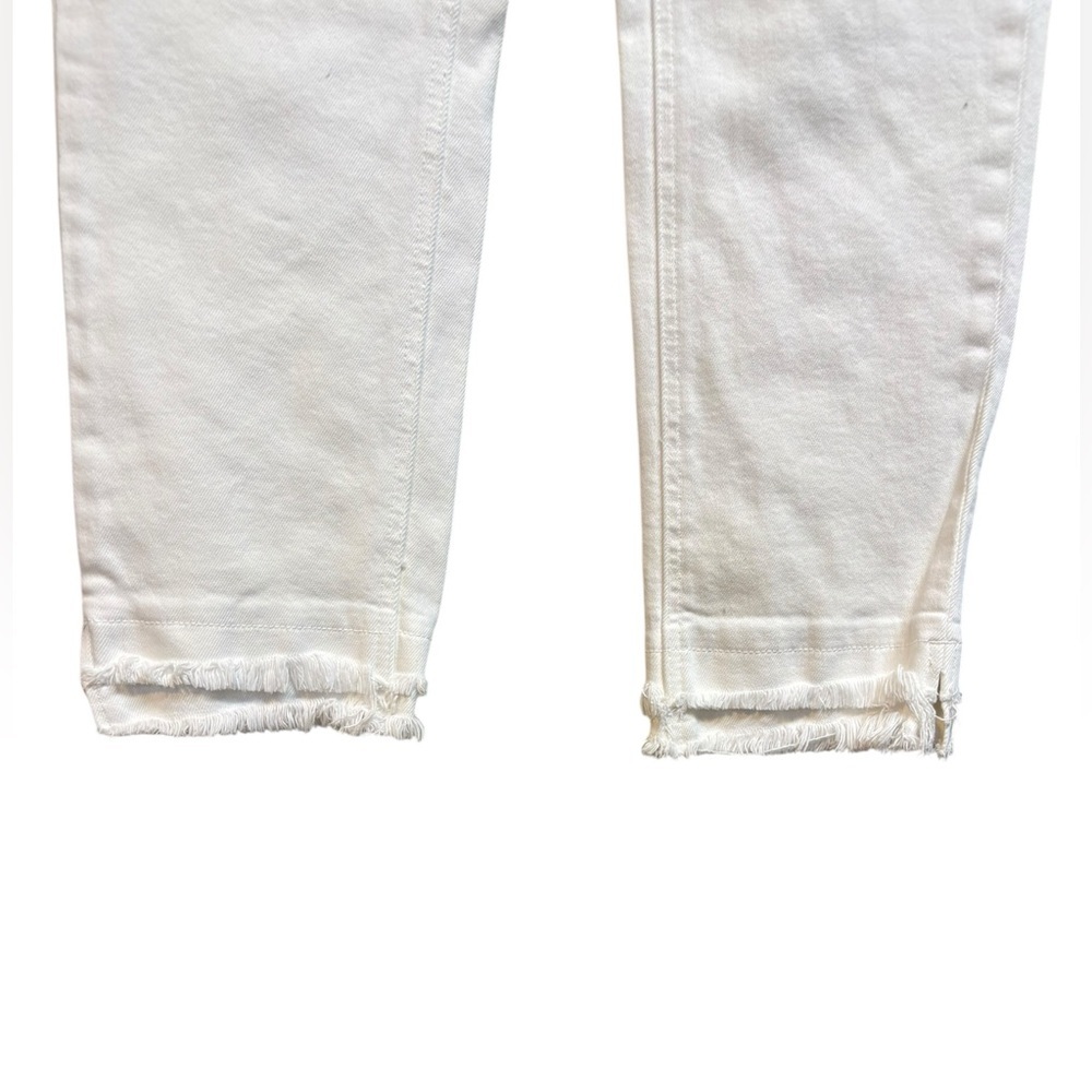 KanCan™ High Rise Double Layer Fray Hem Ankle Straight Jean 27 - Picture 4 of 8
